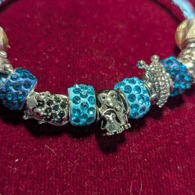 Water Animals .925 Pandora & 2 Charms #5