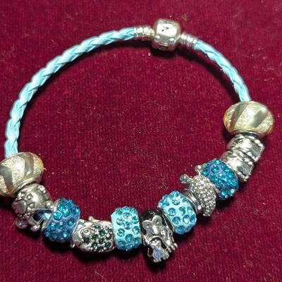 Water Animals .925 Pandora & 2 Charms #5