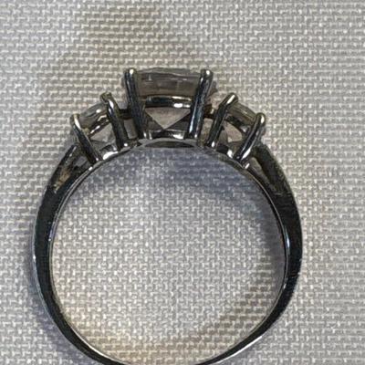 Sterling Stauer Diamondaura Infinity Ring - size 8
