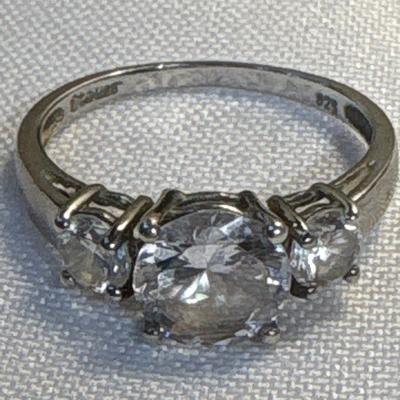 Sterling Stauer Diamondaura Infinity Ring - size 8
