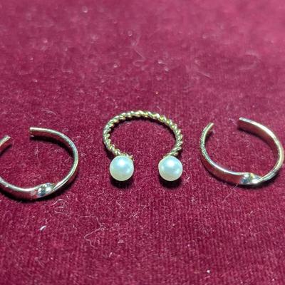 Pair Of Swirl Rings #1