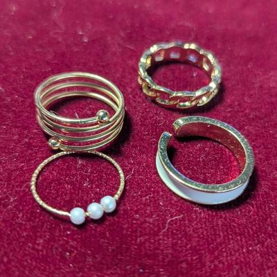 Pair Of Swirl Rings #2