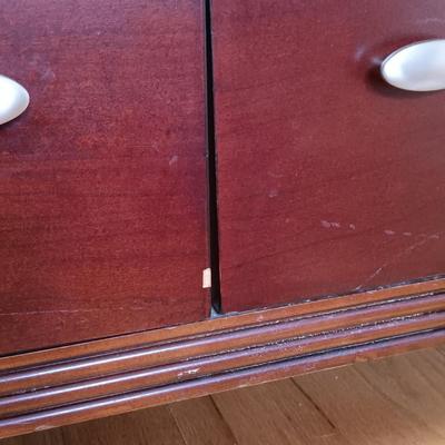 LOT 5: Art Deco Style Dresser with Mirror