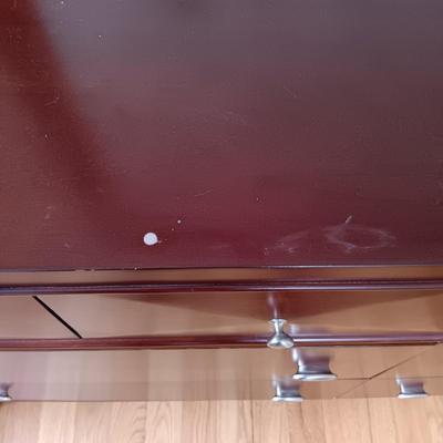 LOT 5: Art Deco Style Dresser with Mirror