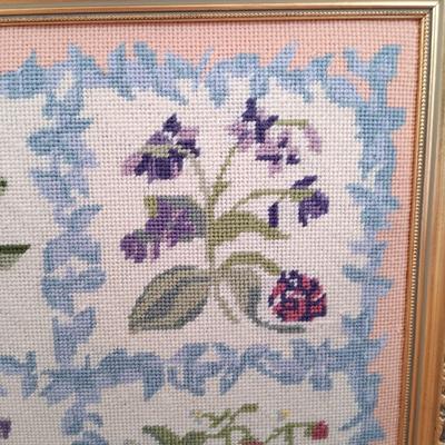 LOT 7: Small Chest of Drawers with Basket, Framed Art, Pottery Vase & More