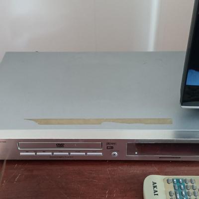 LOT 23: Sharp Liquid Crystal TV LC-32SH12U & Akai DVD Player DVPS7000