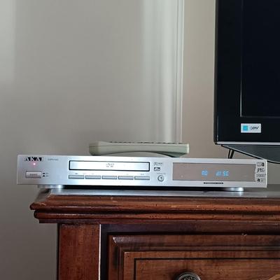 LOT 23: Sharp Liquid Crystal TV LC-32SH12U & Akai DVD Player DVPS7000