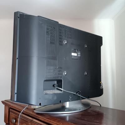 LOT 23: Sharp Liquid Crystal TV LC-32SH12U & Akai DVD Player DVPS7000