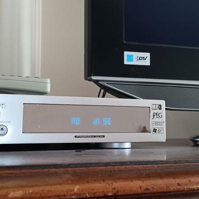 LOT 23: Sharp Liquid Crystal TV LC-32SH12U & Akai DVD Player DVPS7000