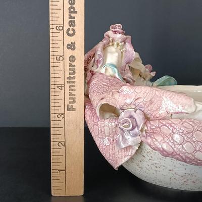 LOT 27: Signed Anthropomorphic Art Bowl