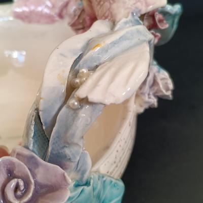 LOT 27: Signed Anthropomorphic Art Bowl