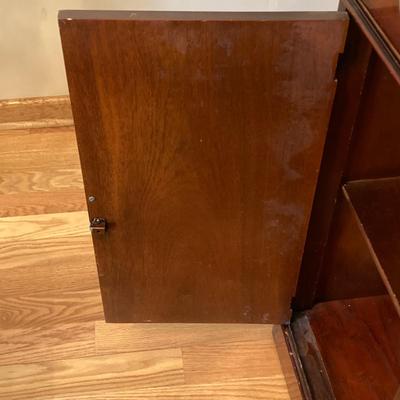 LOT 56: Vintage Drexel Travis Court Mahogany Buffet / Console Table