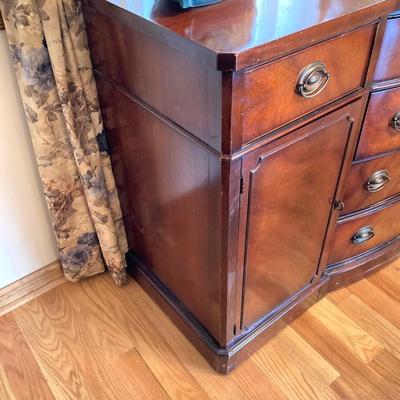 LOT 56: Vintage Drexel Travis Court Mahogany Buffet / Console Table