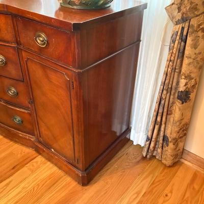 LOT 56: Vintage Drexel Travis Court Mahogany Buffet / Console Table