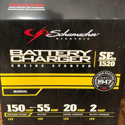 LOT 58: Schumacher Electric Rolling Battery Charger