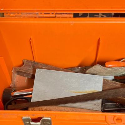 LOT 59: Garage Cleanout - Tools, Lights, Household, Hardware, Air Pump and More