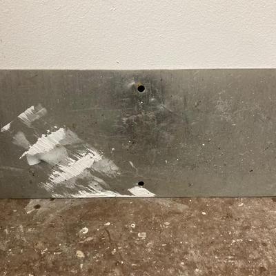 LOT 60: Metal Detour Street Sign