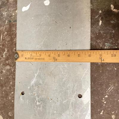 LOT 60: Metal Detour Street Sign