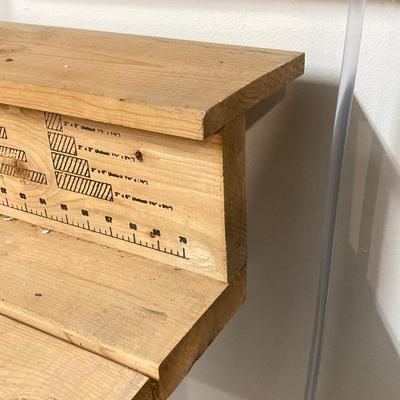 LOT 61: Tradesman Wooden Workbench with Ace Bench Vise