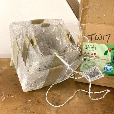 LOT 65: Christmas / Holiday Lighting, Electrical Cords and More (As Found)