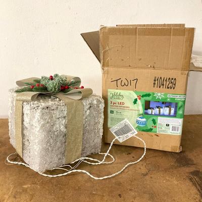 LOT 65: Christmas / Holiday Lighting, Electrical Cords and More (As Found)