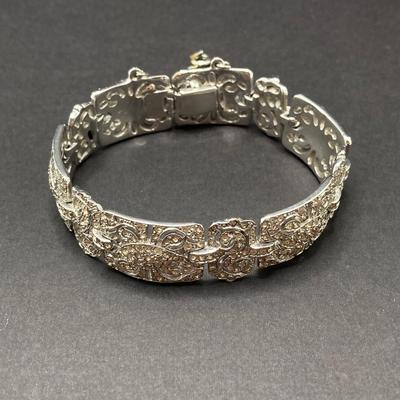 LOT 70: Holiday Bling Collection - Rhinestone Jewelry (Bracelets, Earrings and Ring)