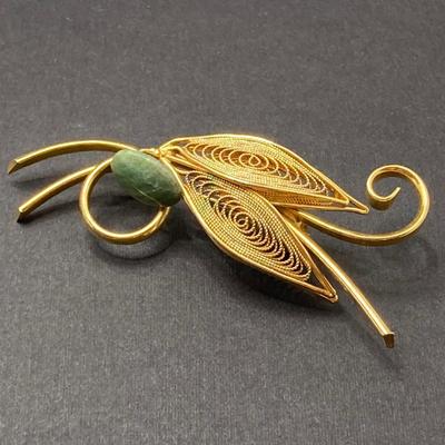 LOT 74: Vintage Jewelry Collection - Miriam Haskell Necklace, Brooch Pin, Stretch Bracelets and More