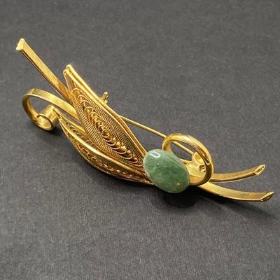 LOT 74: Vintage Jewelry Collection - Miriam Haskell Necklace, Brooch Pin, Stretch Bracelets and More