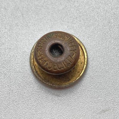 LOT 78: Vintage Sewing / Crafting Collection - Buttons, Scissors, Pins with Stained Glass Mirror and Trinket Holder