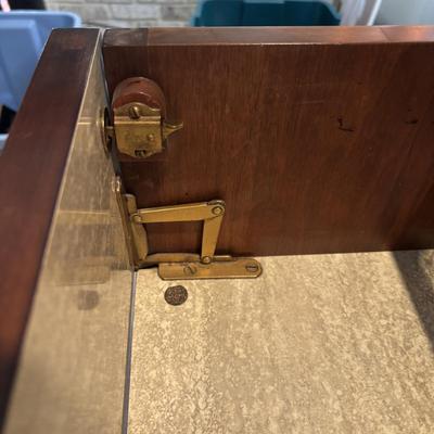 LOT 109: MCM Walnut Bar Cabinet