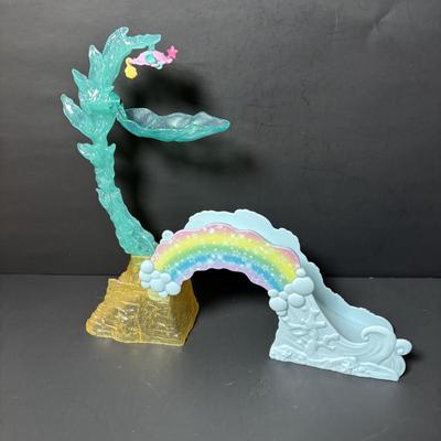 LOT 111: Barbie & Pet Boutique Playset along with Barbie Dream Topia Mermaid, Mertoddler, Merbaby Playset