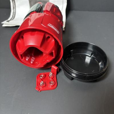 LOT 114: Wilson Model T08P100 Respirator & Coleman Micro Quad LED Battery Lantern