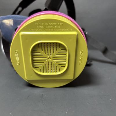 LOT 114: Wilson Model T08P100 Respirator & Coleman Micro Quad LED Battery Lantern