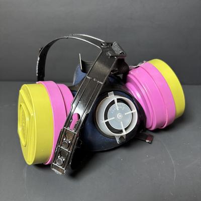 LOT 114: Wilson Model T08P100 Respirator & Coleman Micro Quad LED Battery Lantern