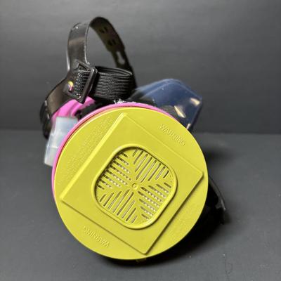 LOT 114: Wilson Model T08P100 Respirator & Coleman Micro Quad LED Battery Lantern