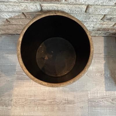 LOT 118: Vintage Star Stoneware Co., 6-Gallon Stoneware Crock