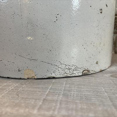 LOT 118: Vintage Star Stoneware Co., 6-Gallon Stoneware Crock