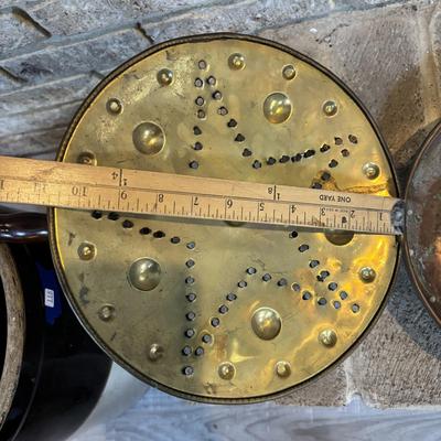 LOT 119: Vintage Copper & Brass Bed Warmer