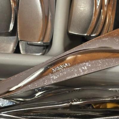 LOT 124: Mikasa Flatware & Kitchen Gadget Drawer Cleanout