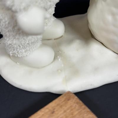 LOT 129: Santa Music Boxes & Dept. 56 Snowbabies