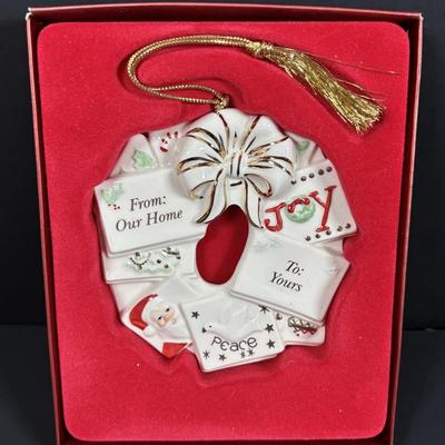 LOT 134: Collection of Lenox Ornaments