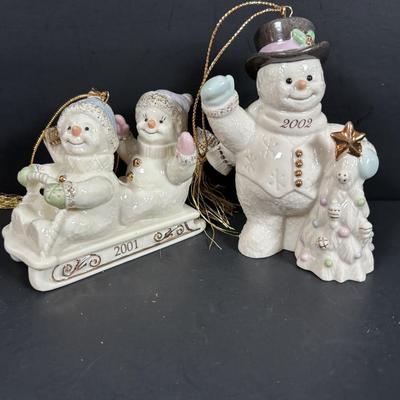 LOT 134: Collection of Lenox Ornaments