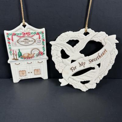 LOT 134: Collection of Lenox Ornaments