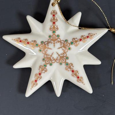 LOT 135: Collection of Lenox Ornaments