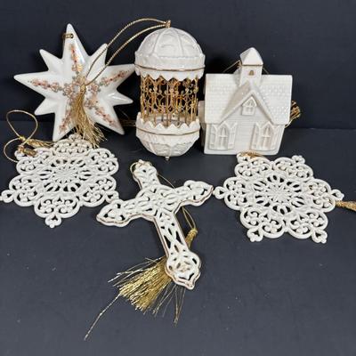 LOT 135: Collection of Lenox Ornaments