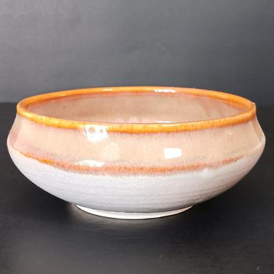 LOT 137: Anne-Hise Pottery Bowl, Winegar Stoneware Oil Lamp, Pottery Wall Pocket & More