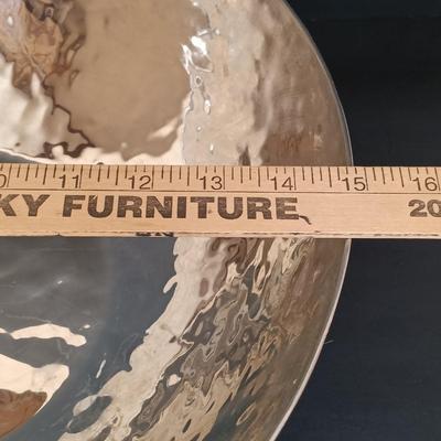 LOT 146: Mary Jurek Designs Luna Bowl and Valencia Salad Server Utensils