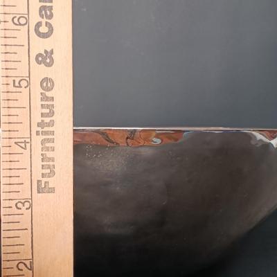 LOT 146: Mary Jurek Designs Luna Bowl and Valencia Salad Server Utensils