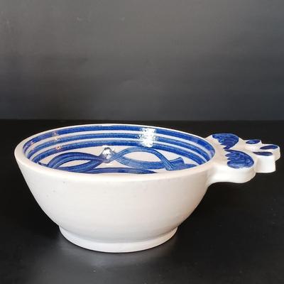 LOT 150: Williamsburg Pottery Vase, Jamestown Pottery Dish, Pottery Wall Pocket & More