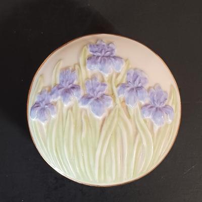 LOT 154: Lenox Violet Trinket Box, Royal Heritage Cameo Ribbon Vase, Lenox Groundhog & More